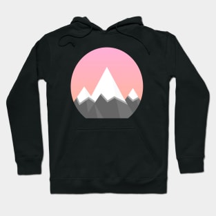 Mountains nature mountaineering hiking climbing Hoodie